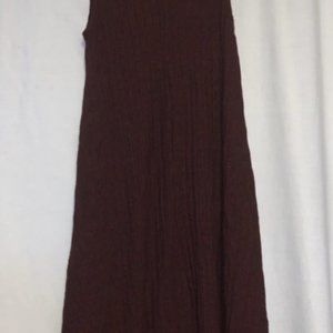 Allison Brittney Burgundy and Black Dress